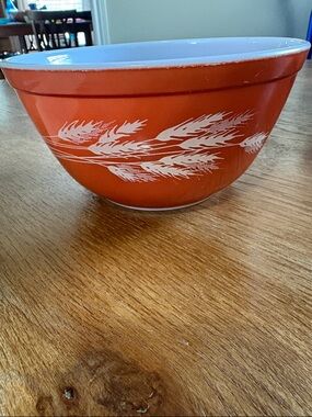 Vintage Pyrex Autumn Harvest Mixing Bowl 402